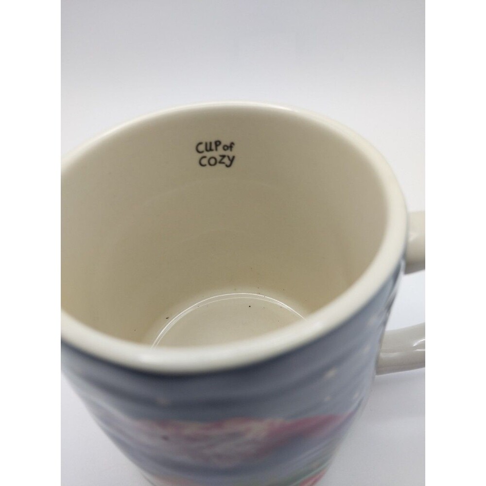 Natural Life Cozy Mountain Floral Ceramic Mug Multicolor Decorative Kitchen Gift - Picture 4 of 10